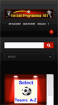 Mobile Screenshot of footballzone.co.uk