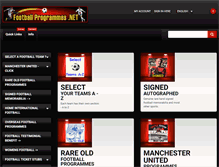 Tablet Screenshot of footballzone.co.uk